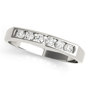Orchid Wedding Band Channel Set