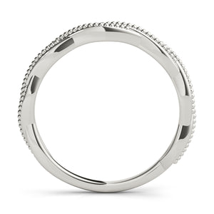 Chloe Twisted Wedding Band
