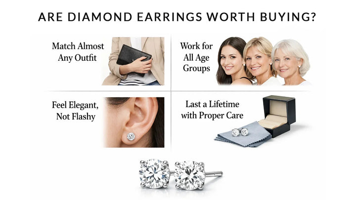 Are Diamond Earrings Worth Buying?