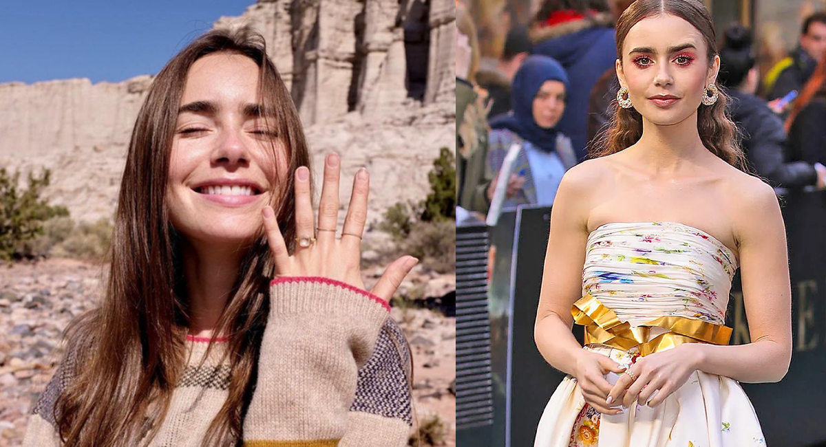 Lily Collins’s Engagement Ring: Design, Story & How to Own the Look for Less