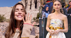Lily Collins’s Engagement Ring: Design, Story & How to Own the Look for Less