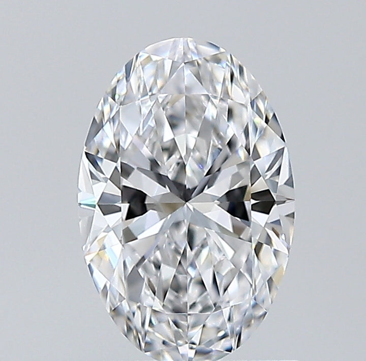 1.0 ct D Color FL Clarity Oval Shape Natural Diamond