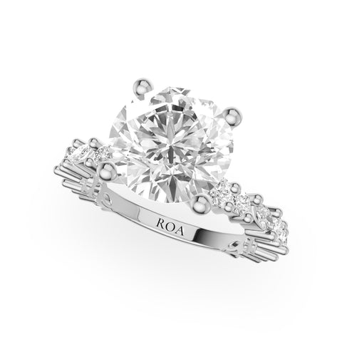 Warrnambool Side Stone Fancy Engagement Ring
