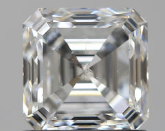 1.0 ct G Color SI1 Clarity Asscher Shape Natural Diamond