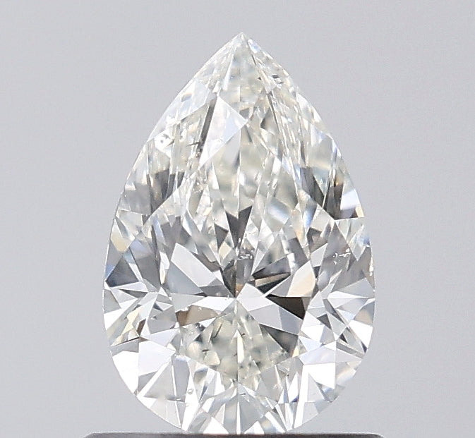 0.7 ct H Color SI1 Clarity Pear Shape Natural Diamond