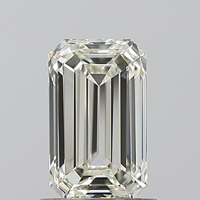 1.0 ct J Color VVS2 Clarity Emerald Shape Natural Diamond