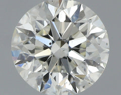 1.0 ct J Color SI1 Clarity Round Shape Natural Diamond
