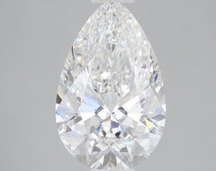2.08 ct F Color VS1 Clarity Pear Shape Lab Grown Diamond