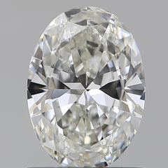 1.01 ct H Colour VVS2 Clarity Oval Shape Natural Diamond