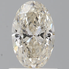 1.01 ct J Colour SI1 Clarity Oval Shape Natural Diamond
