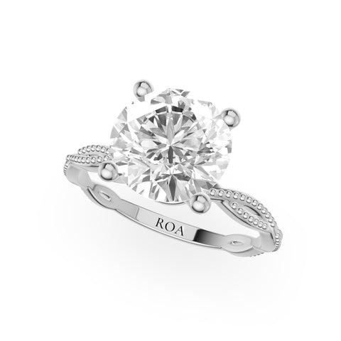 Daisy Twisted Engagement Ring