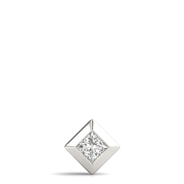 Santara Bezel Princess Solitare Pendant