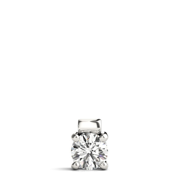 Ophelia Round Solitare Pendant