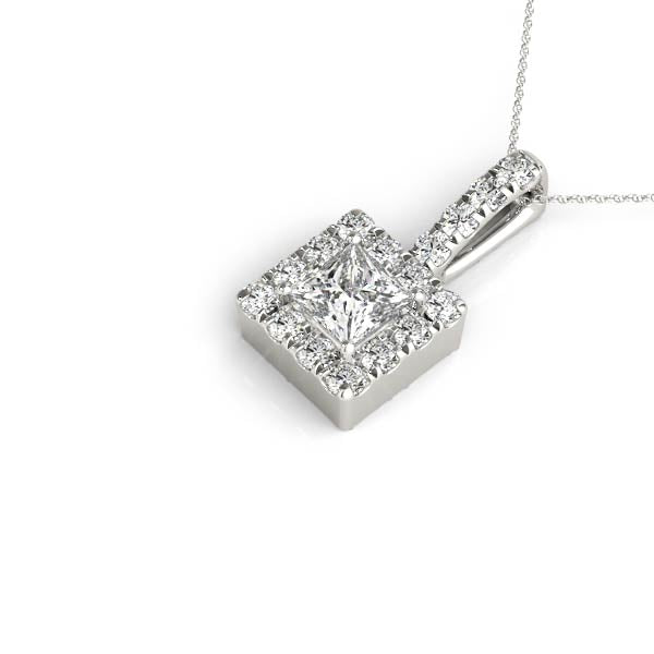 Peony Princess Halo Pendant