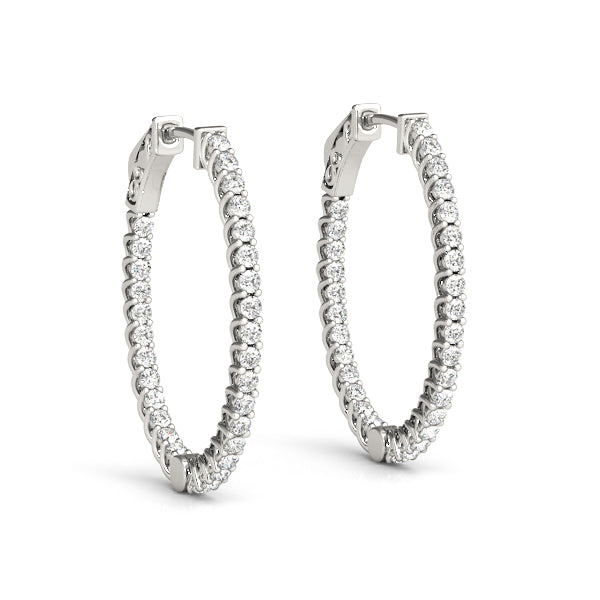 Classic Round Hoop Earrings
