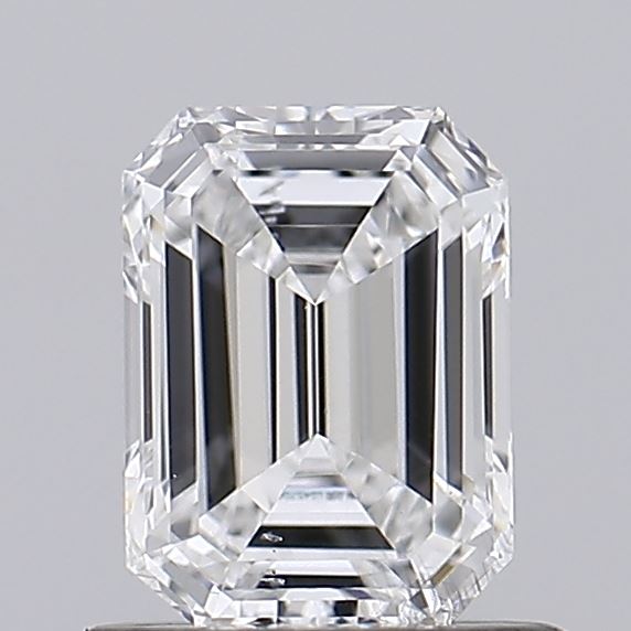 0.8 ct F Colour SI1 Clarity Emerald Shape Lab Grown Diamond