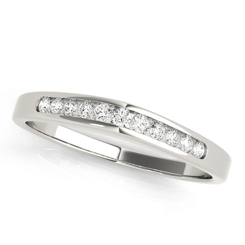 Lavender Wedding Band Channel Set