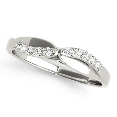 Zinnia Curved Wedding Band