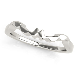 Magnolia Wedding Band Gold Band