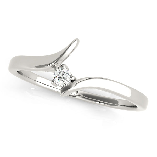 Amaryllis Wedding Band Curved Band