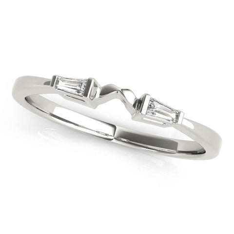 Freesia Wedding Band Fancy Shape Baguette