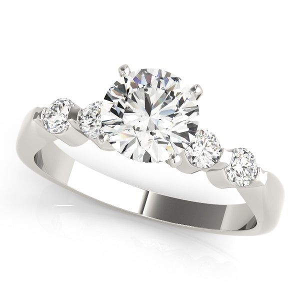 Launceston Side Diamond Engagement Ring
