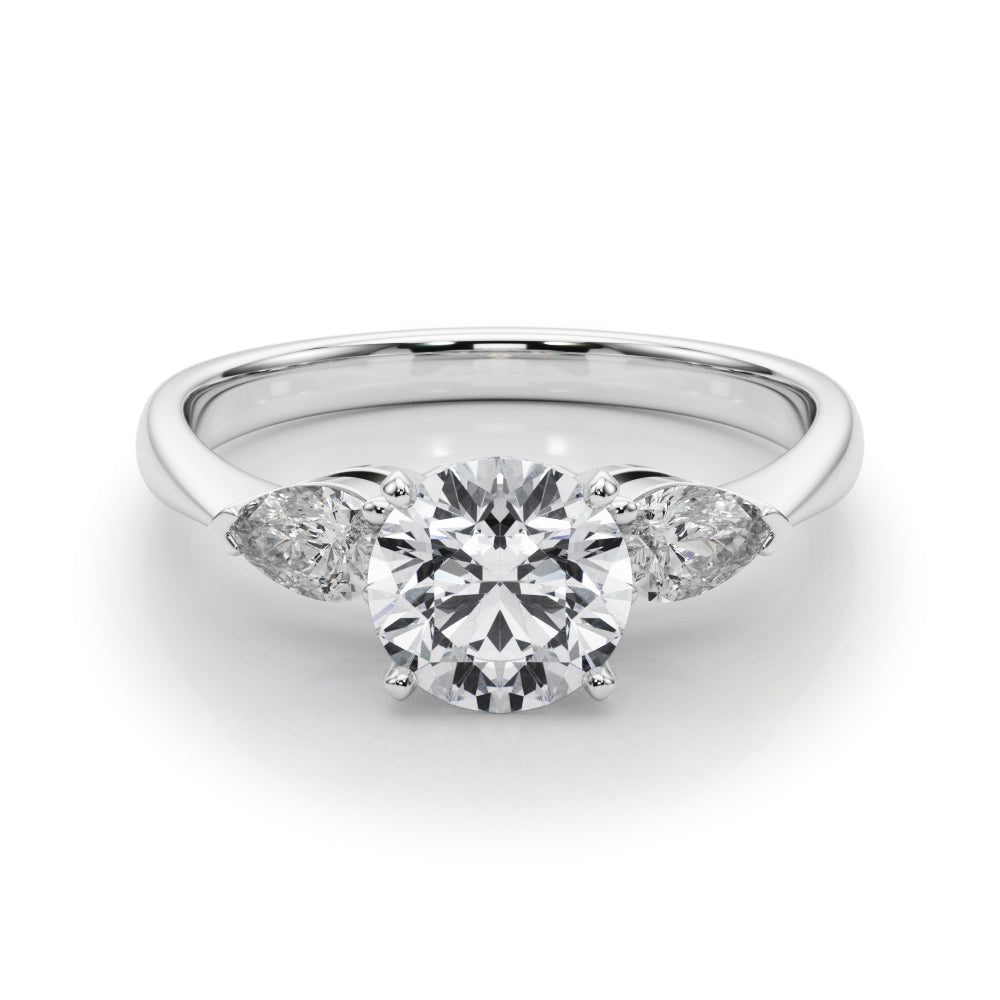 Derby Three Stone Engagement Ring
