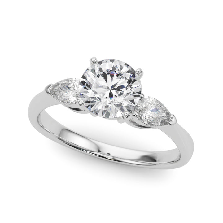 Derby Three Stone Engagement Ring