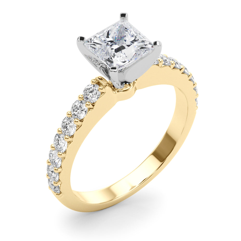 Tamworth 3/4 Pave Engagement Ring