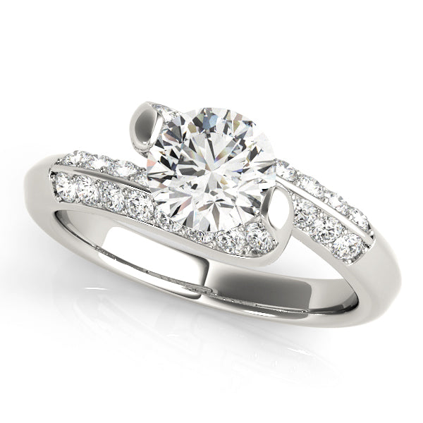 Opal Twisted Multirow Engagement Ring