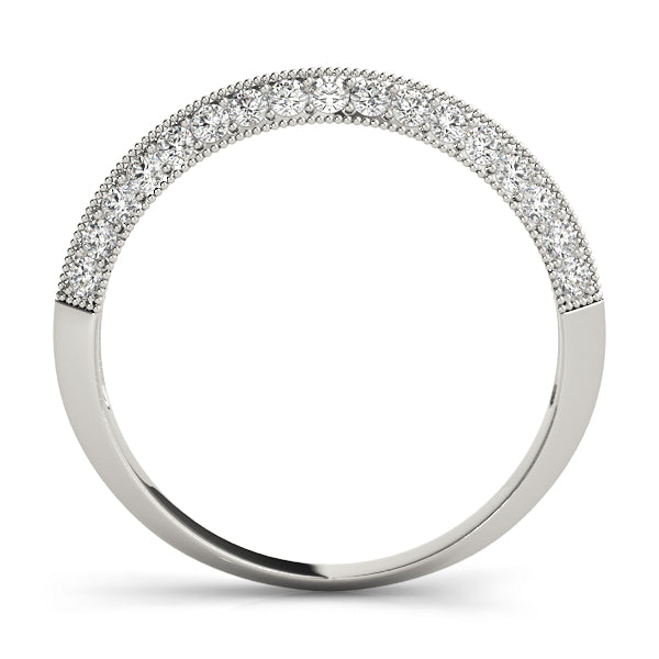 Venice Wedding Band Prong Set