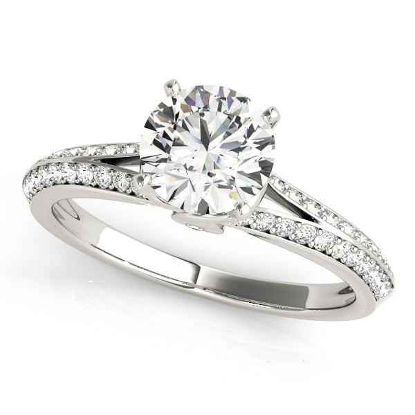 Ember Double Pave Engagement Ring