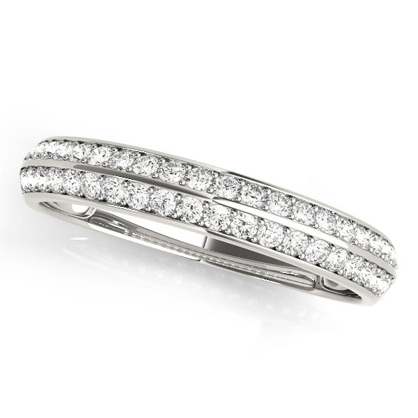 Kyoto Wedding Band Pave