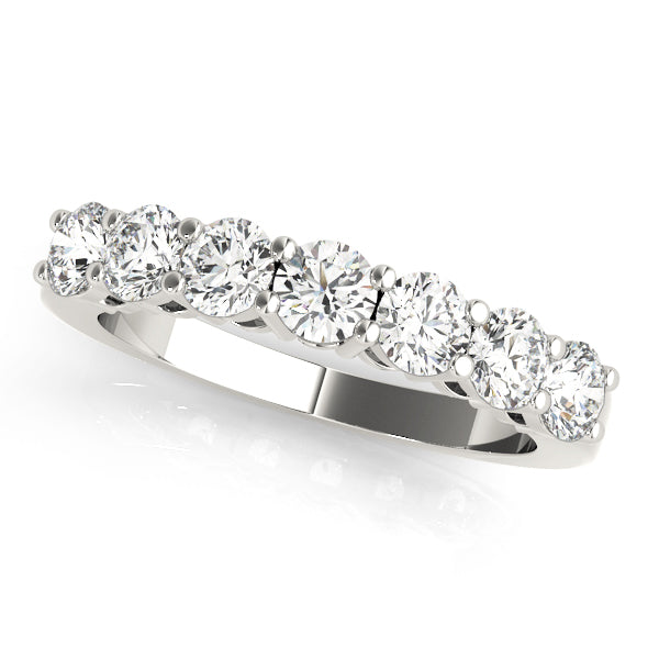 Rome 8 Stone Wedding Band