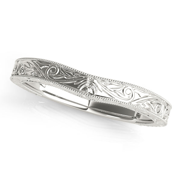 Havana Wedding Band Curved Band