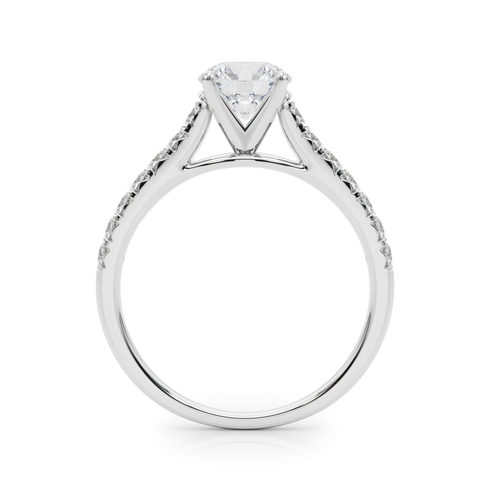 Bunbury Pave Engagement Ring