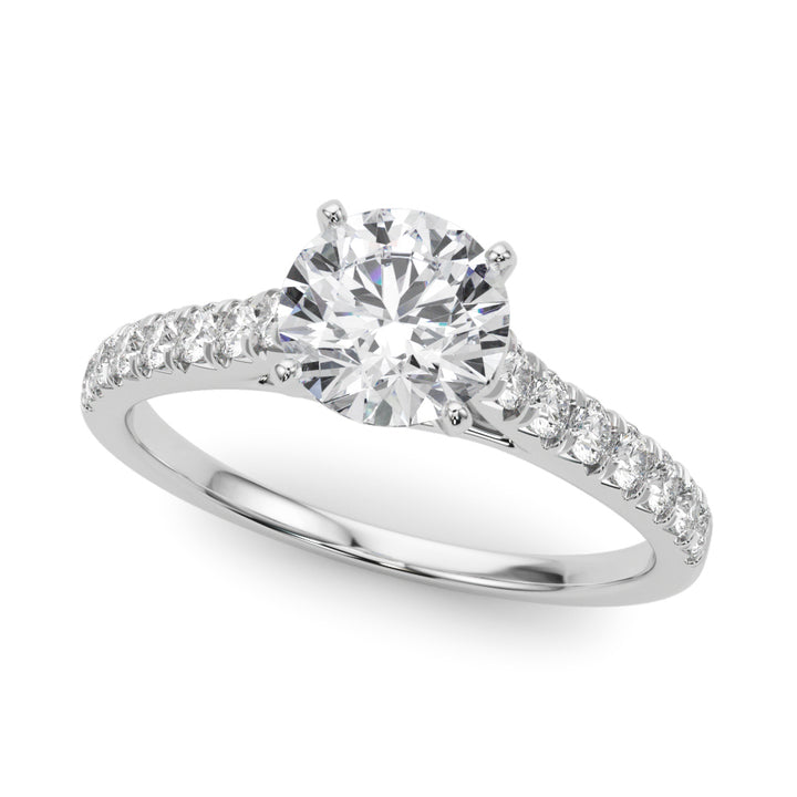 Bunbury Pave Engagement Ring