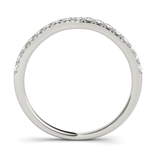 Lisbon Wedding Band Curved Band