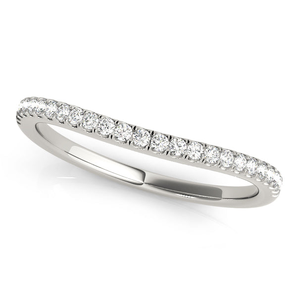 Dubai Wedding Band Curved Band