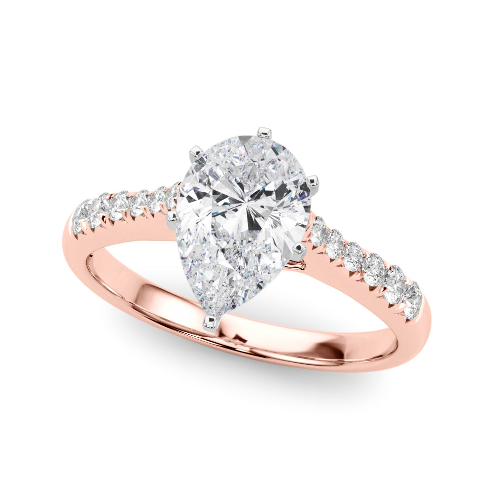 Airlie Side Stone Engagement Ring