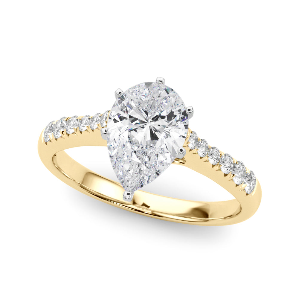 Airlie Side Stone Engagement Ring