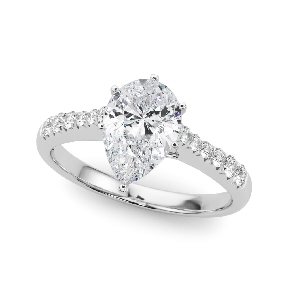 Airlie Side Stone Engagement Ring
