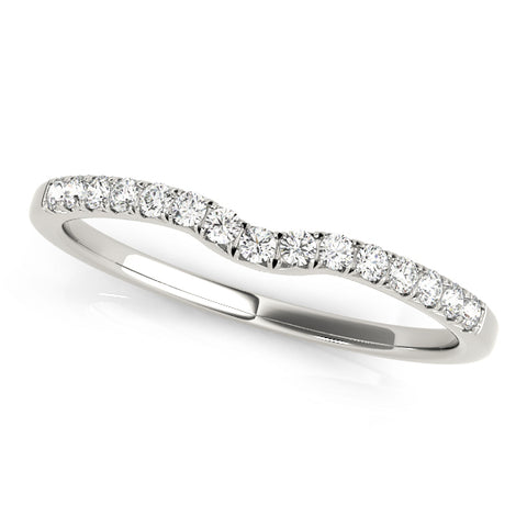 Monaco Curved Wedding Band
