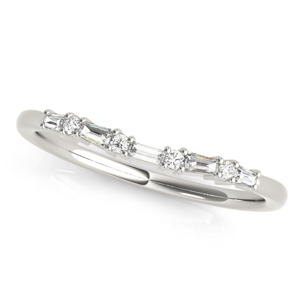 Ibiza Wedding Band Fancy Shape