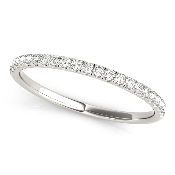 Seville Wedding Band Prong Set