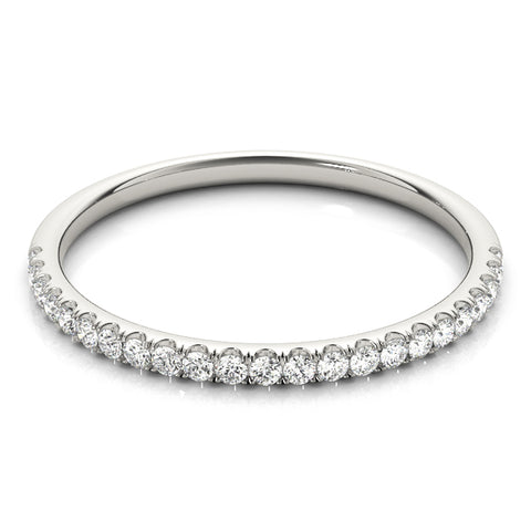 Seville Wedding Band Prong Set