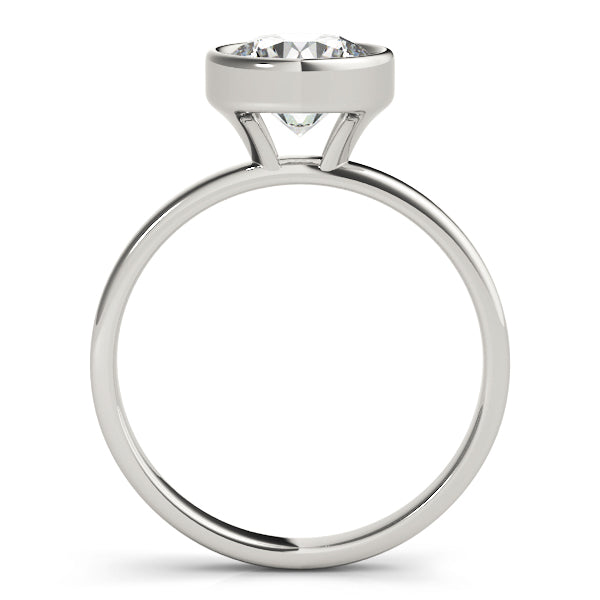 Freesia Bezel Solitare Engagement Ring