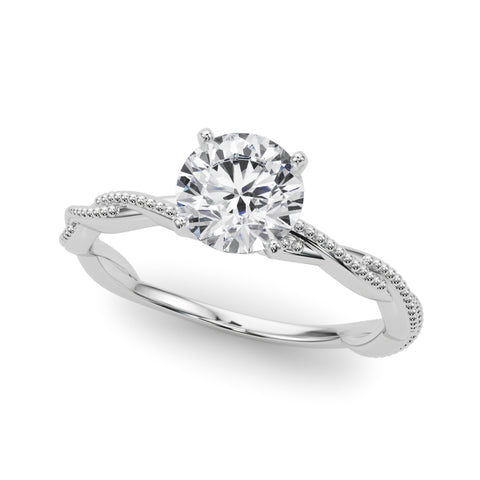 Daisy Twisted Engagement Ring