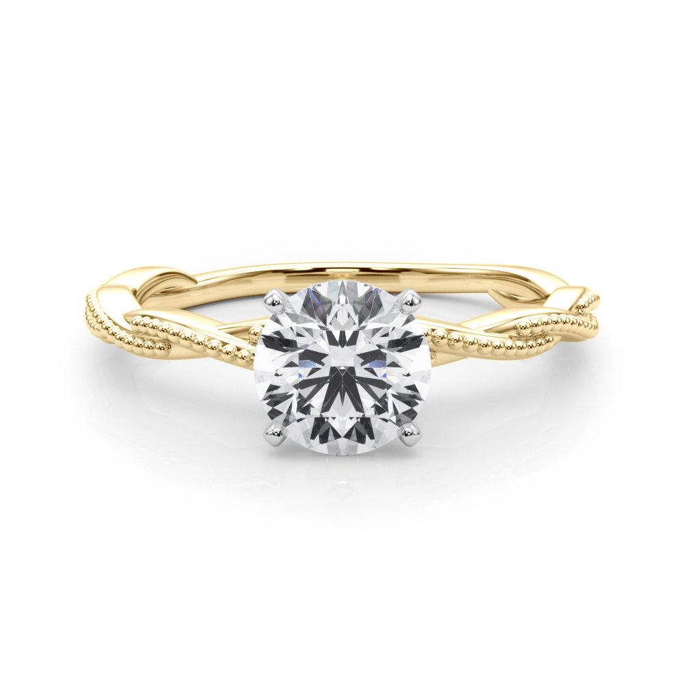 Daisy Twisted Engagement Ring
