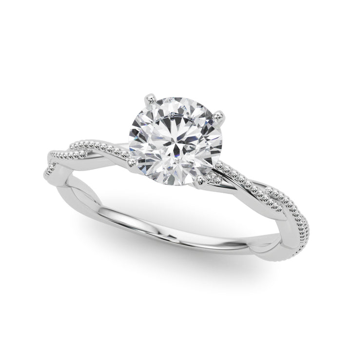 Daisy Twisted Engagement Ring